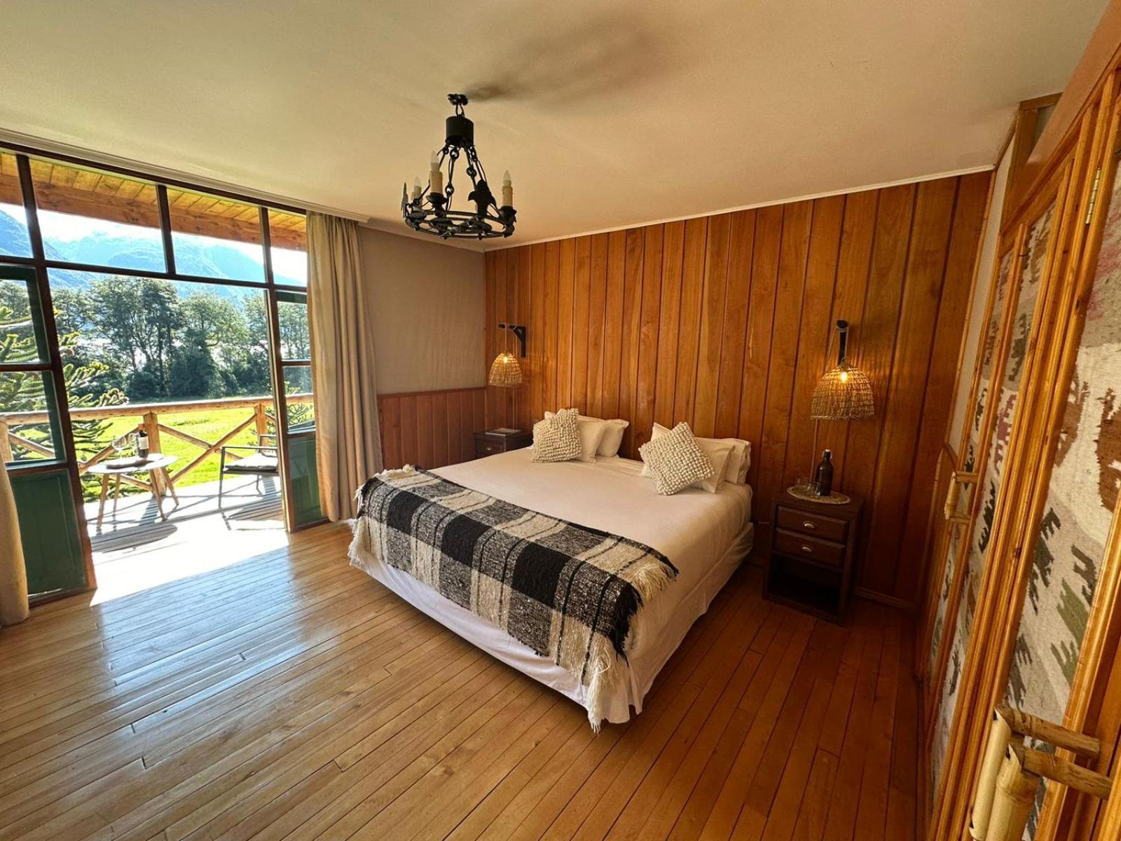 Mitico Puelo Lodge Las Gualas Ngoại thất bức ảnh