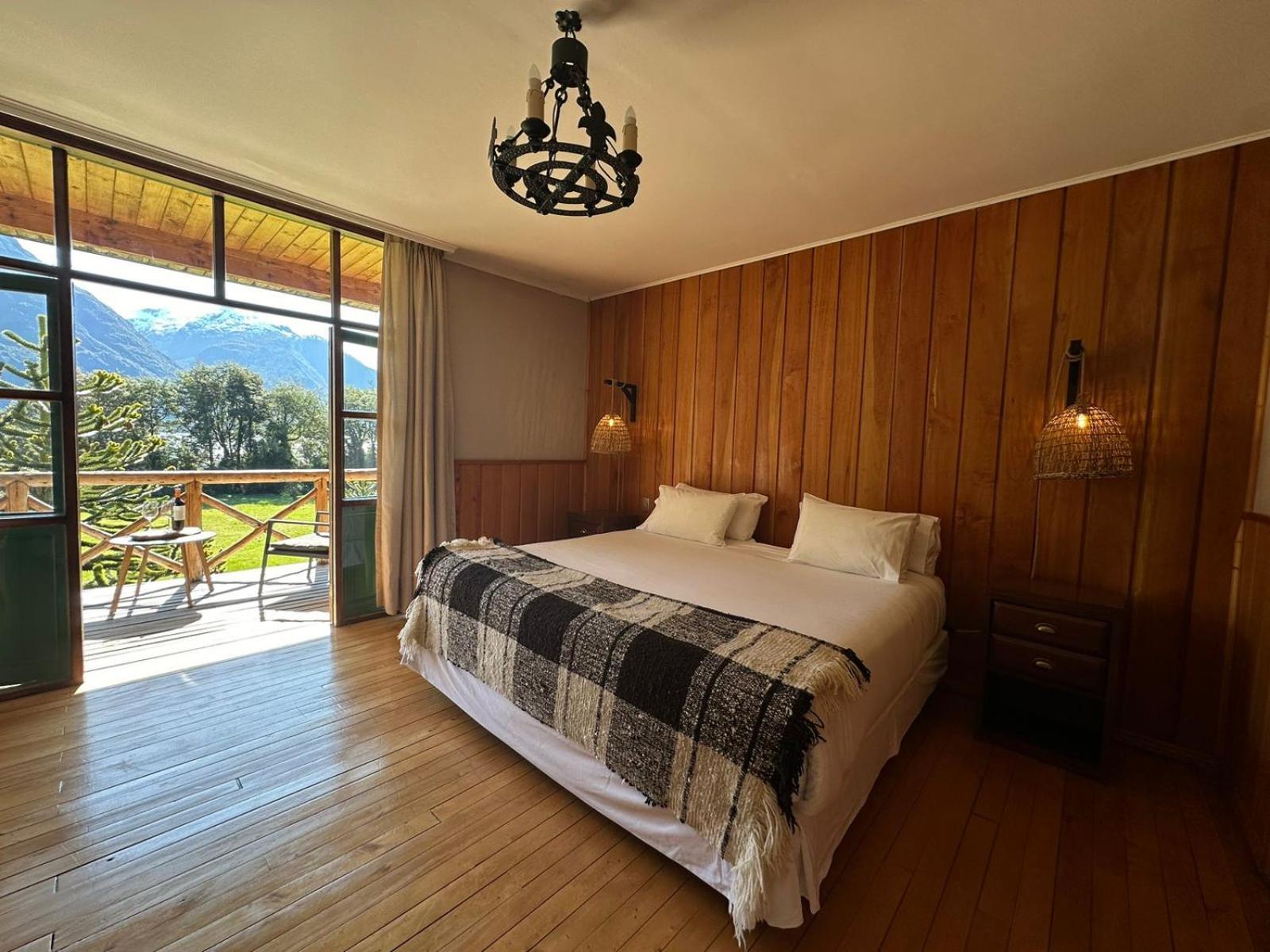 Mitico Puelo Lodge Las Gualas Ngoại thất bức ảnh
