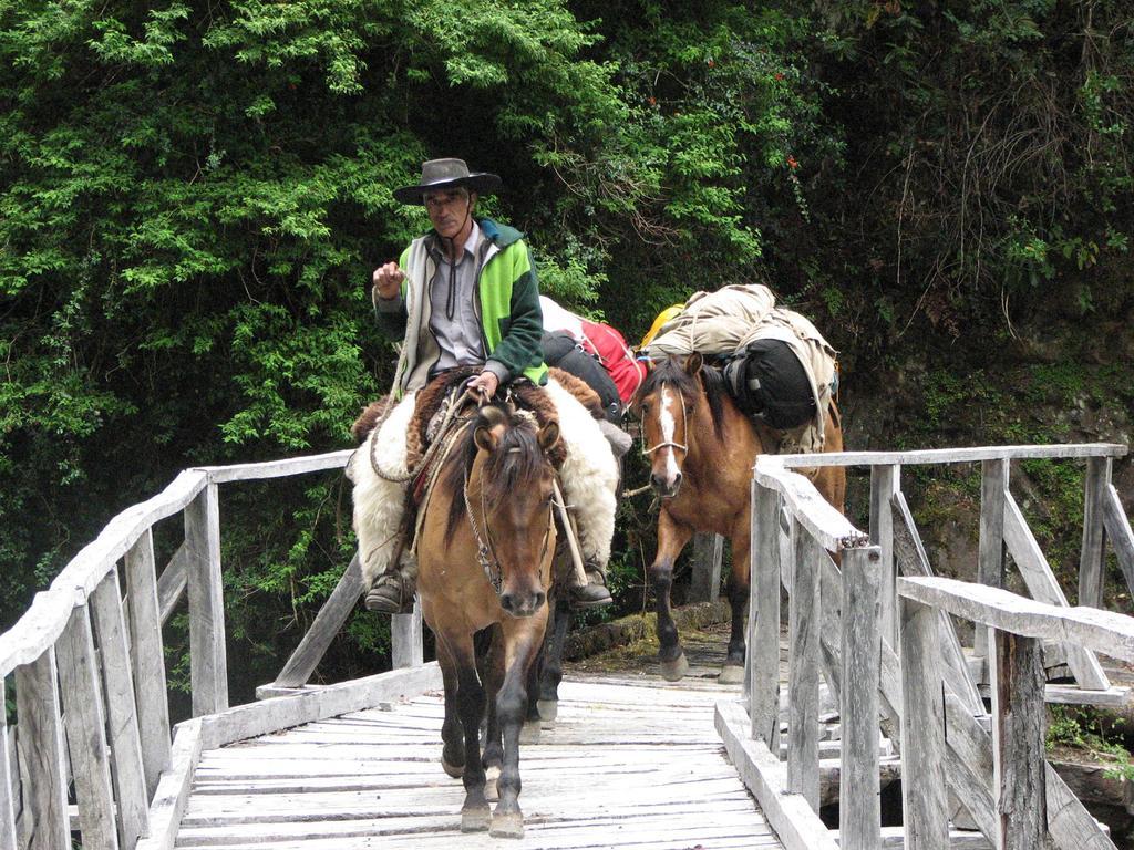 Mitico Puelo Lodge Las Gualas Ngoại thất bức ảnh
