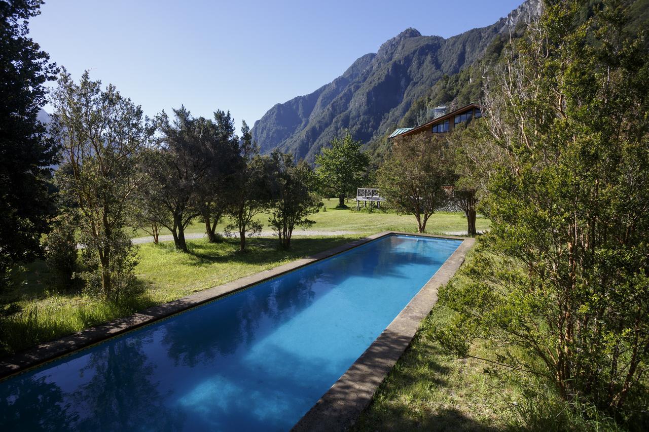Mitico Puelo Lodge Las Gualas Ngoại thất bức ảnh